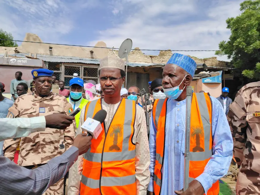 Tchad : Journée de Salubrité au Marché de Mao