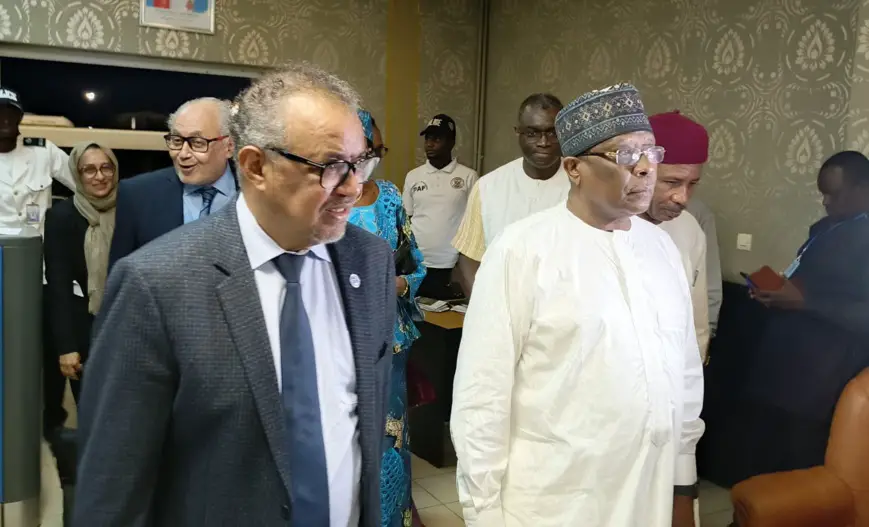 Tchad : Visite de Dr Tedros Adhanom Ghebreyesus, directeur général de l'OMS