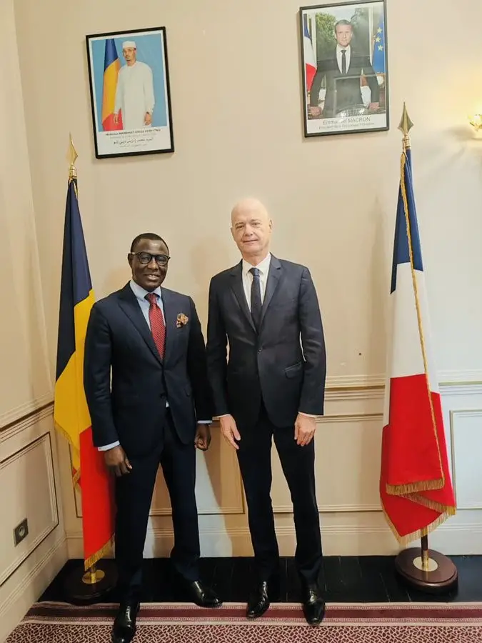 Tchad : Rencontre entre l'Ambassadeur du Tchad et M. Christophe Guihot