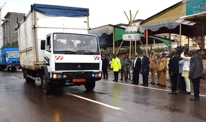 Inondations au Cameroun : Départ des cargaisons d’aide d’urgence destinées aux victimes des inondations dans le Mayo-Danay