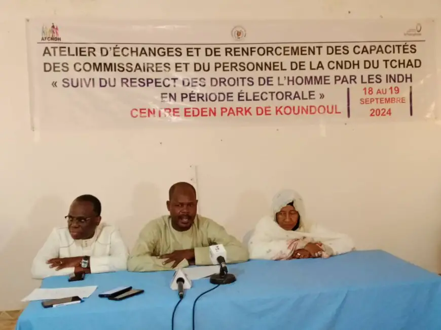 Tchad : la CNDH organise un atelier sur le respect des droits de l'homme en période électorale