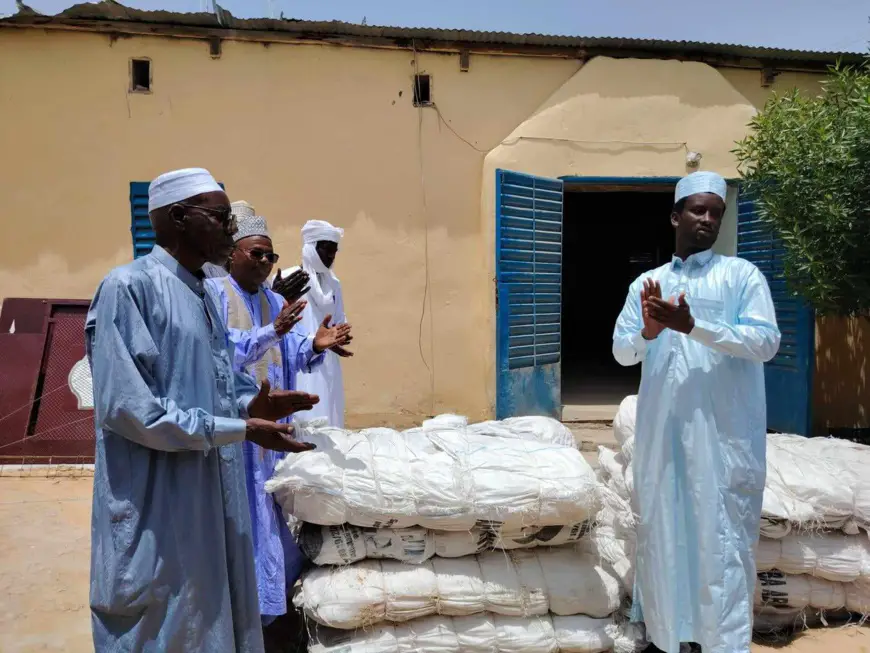 Tchad : au Kanem, 4000 sacs vides et 200 bâches réceptionnés pour la prévention et la gestion des inondations