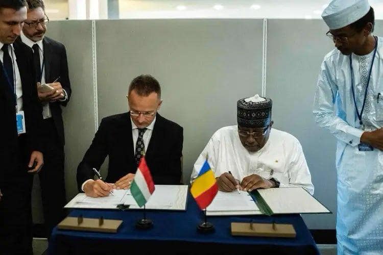 Tchad-Hongrie : signature des accords de coopération entre les deux pays