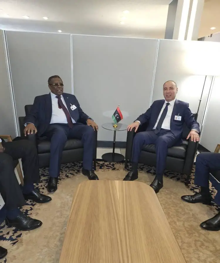 Tchad : Rencontre entre le Ministre des Affaires Étrangères et son homologue Libyen aux Nations Unies