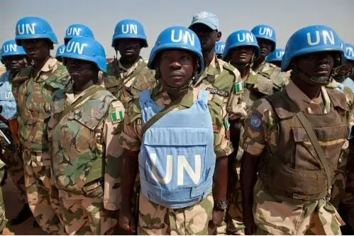 Des casques bleus de l'ONU. Crédit photo: Sources