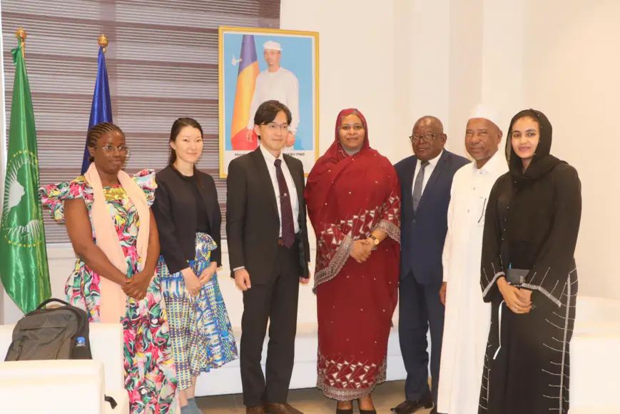 Tchad : une délégation du JICA reçue par la ministre déléguée aux Affaires étrangères