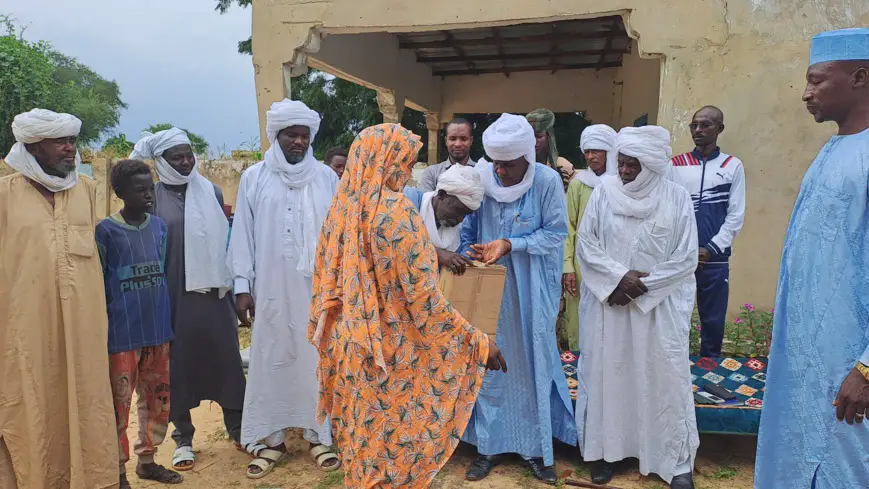 Tchad : au Sila, don de l’Arabie Saoudite d’une tonne de dattes aux sinistrés