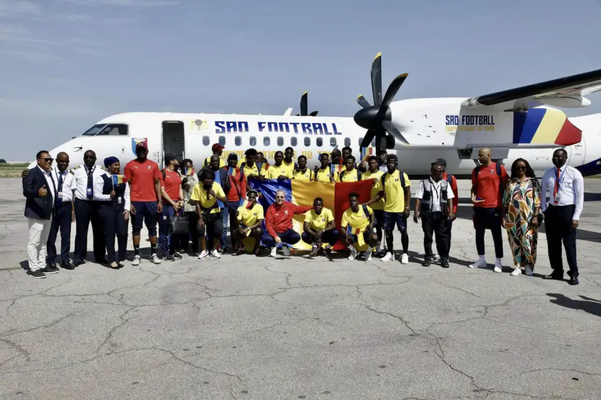 Football : départ des Sao du Tchad pour la Zambie