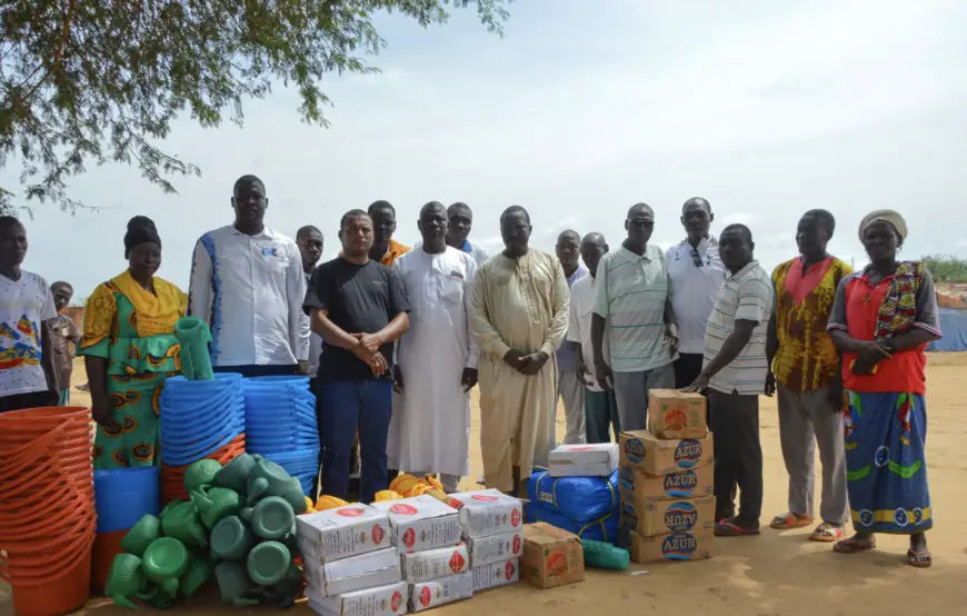 Solidarité au Tchad : des vivres et biens de première nécessité pour les sinistrés de Kabé