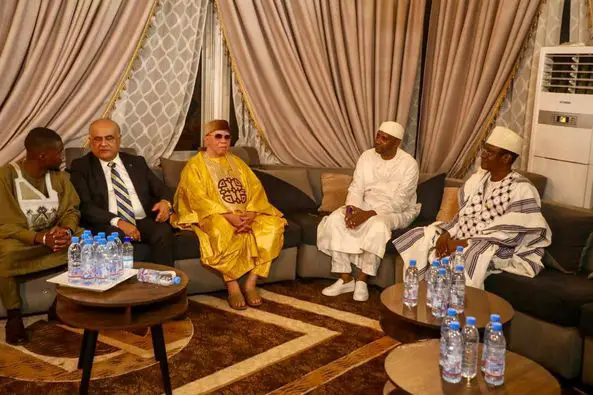 Mali : Audience du Premier Ministre avec Numan Hatipoglu