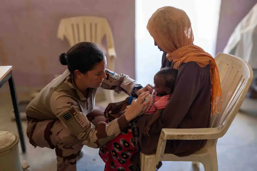 Tchad : assistance médicale française aux populations de Faya-Largeau