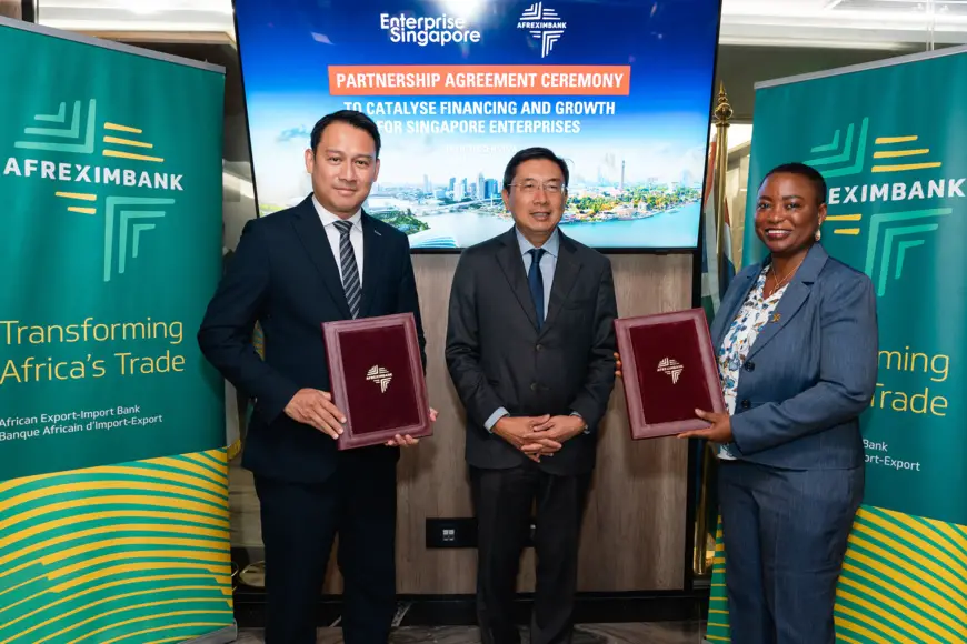 Afrique : Enterprise Singapore et Afreximbank unissent leurs forces pour stimuler le financement des entreprises singapouriennes