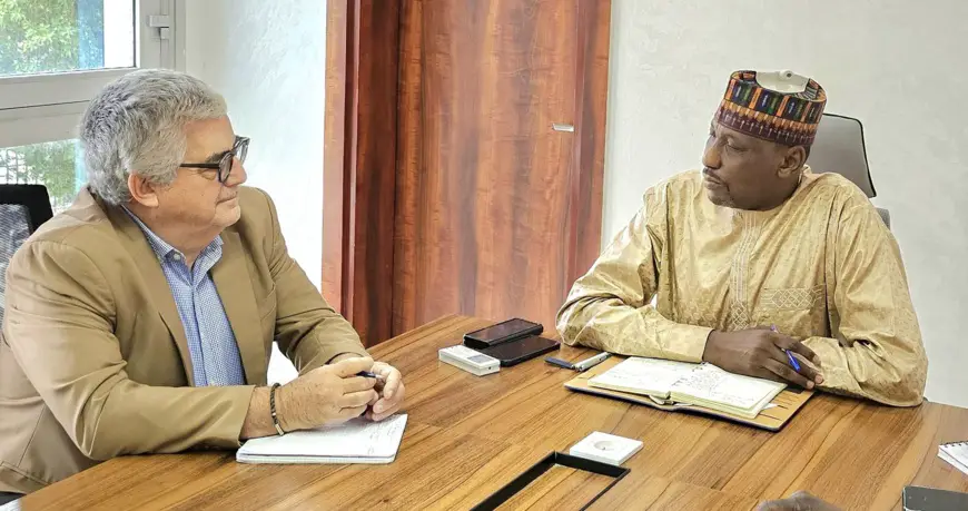 Tchad : Audience entre le Ministre de l'Éducation et le Directeur de l'AFD