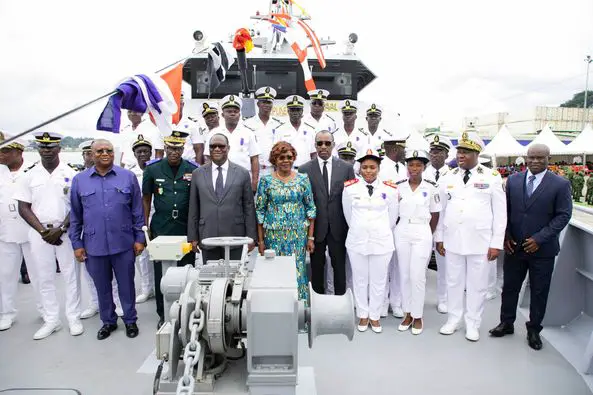 Sécurité Maritime : La Côte d'Ivoire accueille son sixième patrouilleur hauturier "Vaillance"