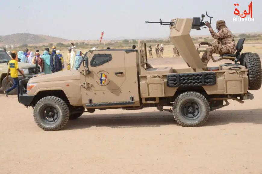 Un véhicule militaire au Tchad. Archive. © Alwihda Info