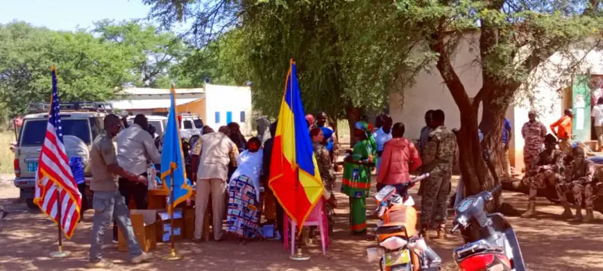 Le Tchad et les États-Unis renforcent leur coopération : Distribution de kits antipaludiques à Gorouma