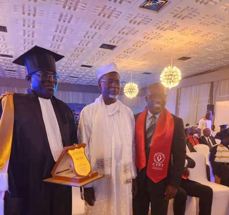 Tchad : Dr Boukar Michel reçoit un Doctorat honoris causa pour ses contributions scientifiques