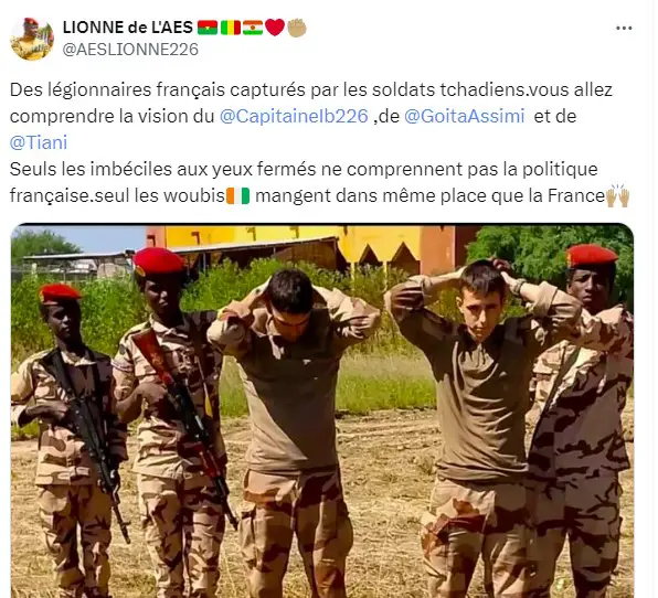 Fact Checking : Faux, des « mercenaires » français n’ont pas été arrêtés au Tchad