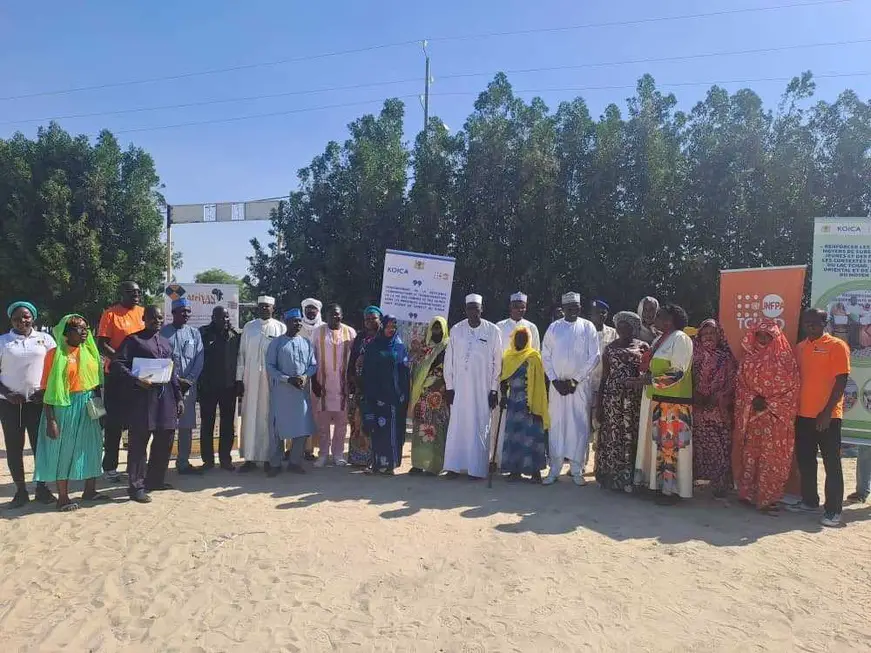 Tchad : remise des matériels aux femmes et aux filles de la province du Lac