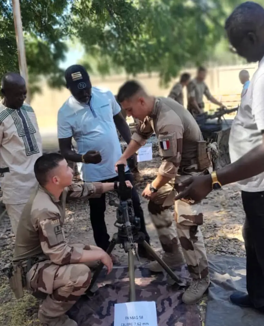 Journée portes ouvertes à la base militaire française de N’Djamena