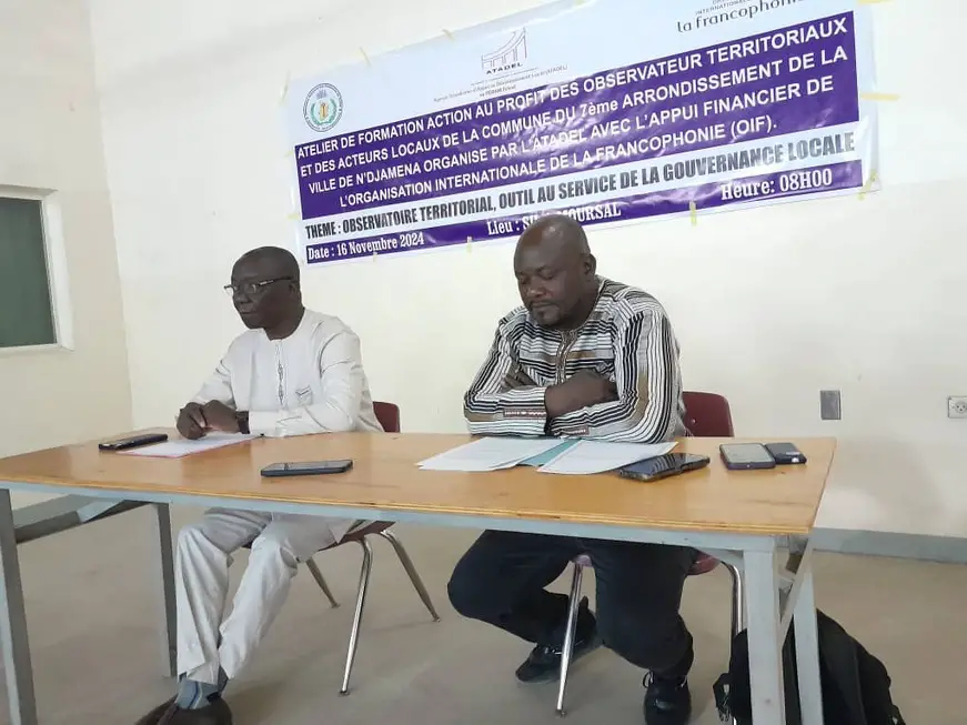 N’Djamena : L’ATADEL forme les acteurs locaux et observateurs territoriaux du 7ᵉ arrondissement