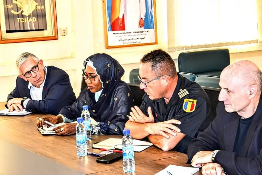 Tchad - N’Djaména : La Maire Bartchiret Fatimé Zara Douga plaide pour le renforcement des capacités des sapeurs-pompiers