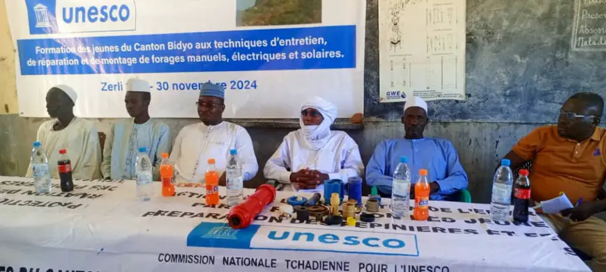 Tchad : les jeunes de Zerli 1 forment les villageois à l'hydraulique