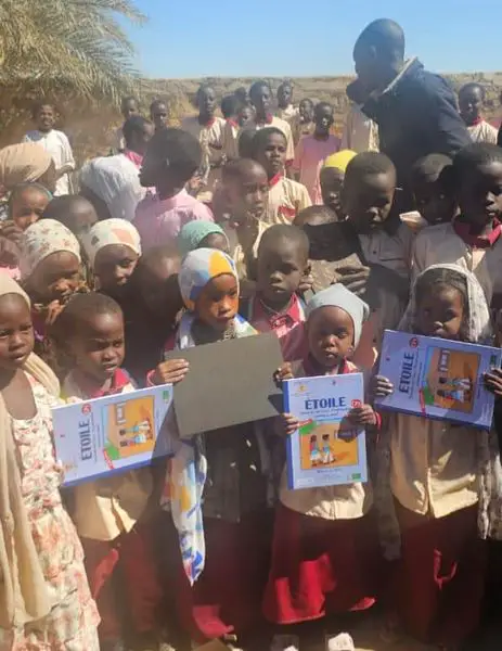 Le Tchad dote ses élèves de CP1 et CP2 de nouveaux manuels scolaires