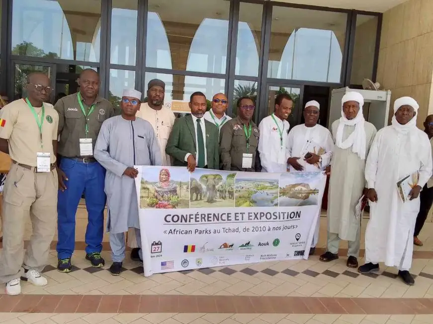 Tchad : conférence et exposition « AFRICAN PARKS » de 2010 à 2024