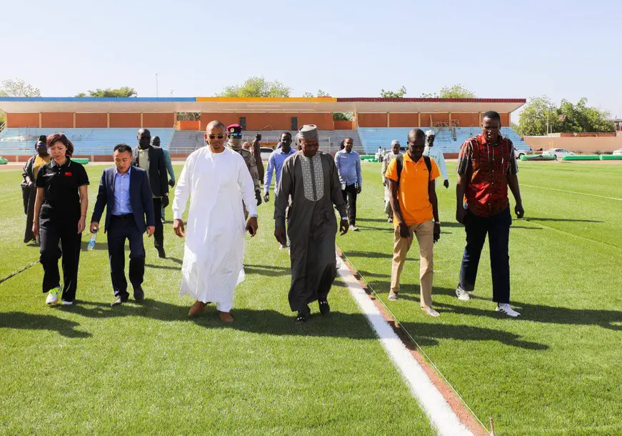 Tchad : Le stade Idriss Mahamat Ouya bientôt prêt à accueillir les sportifs