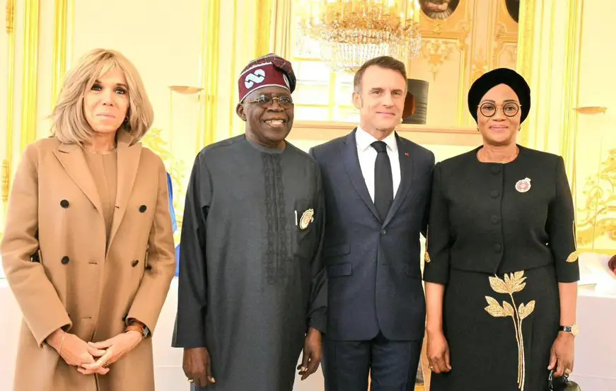 France - Le Président Macron accueille Tinubu à l'Élysée : un nouveau souffle pour les relations franco-nigérianes