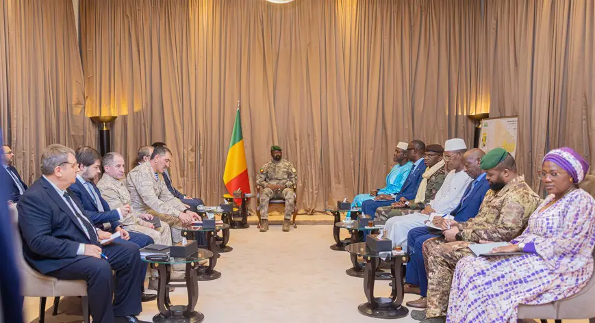 Mali : le président de la Transition reçoit le, vice-Premier ministre de la Fédération de Russie