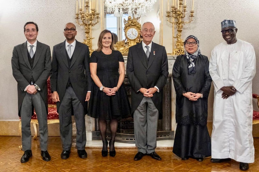 Tchad-Portugal : l’ambassadeur Ahmad Makaila reçu par le président portugais