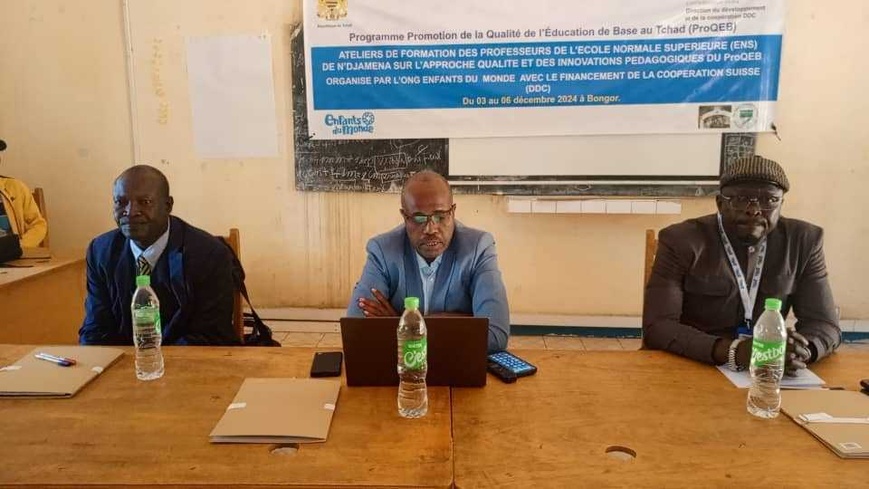 Tchad : au Mayo Kebbi Est, les professeurs de l’ENS de Ndjamena à l’école du savoir à Bongor