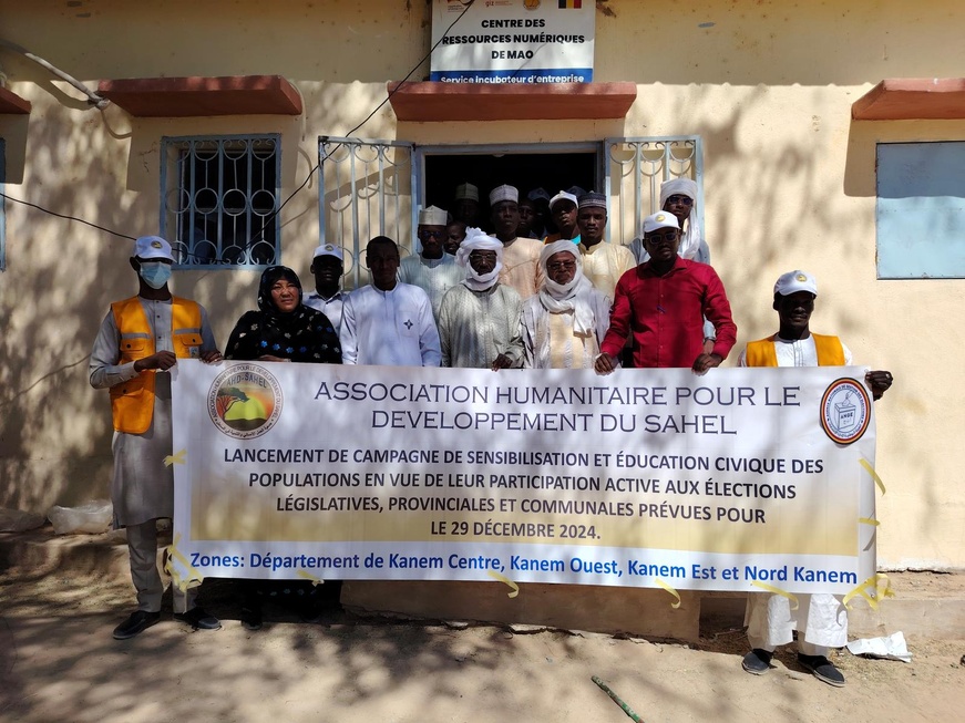 Tchad : Mao se mobilise pour les prochaines élections grâce à la campagne d'AHD-Sahel et du PNUD