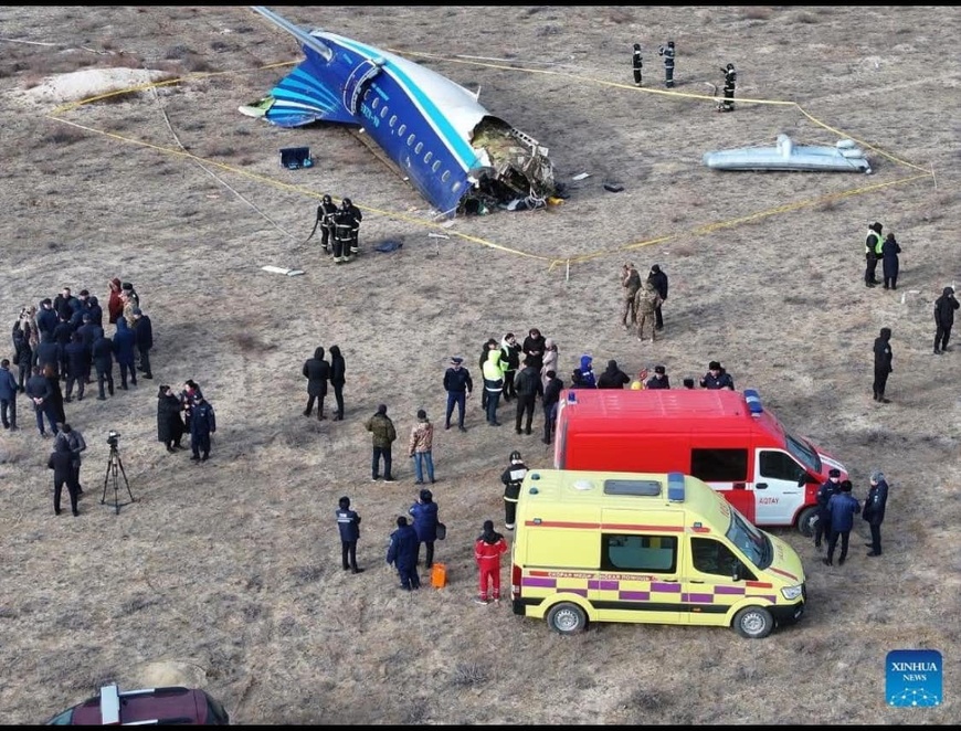 Crash d'un Avion d'Azerbaijan Airlines au Kazakhstan