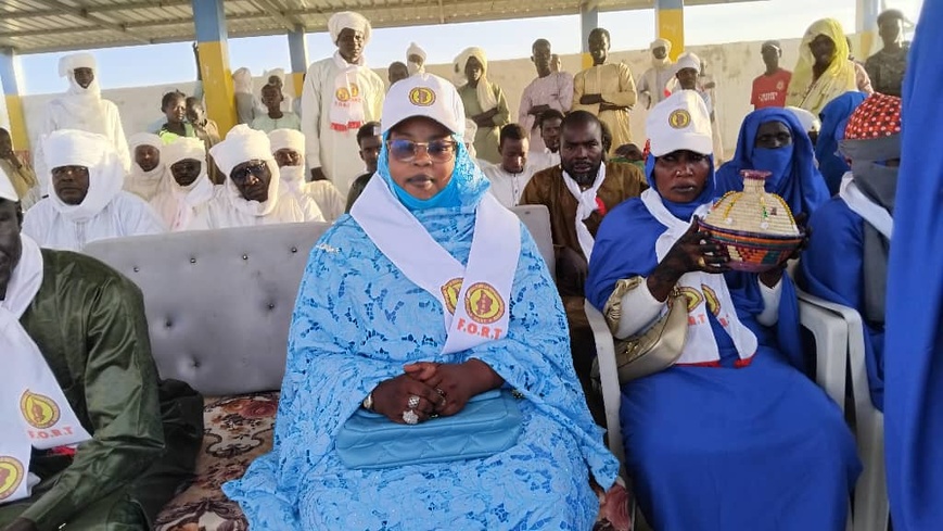 Élections législatives au Tchad : Noura Hassan Abakar mobilise Abougoudam pour le parti FORT