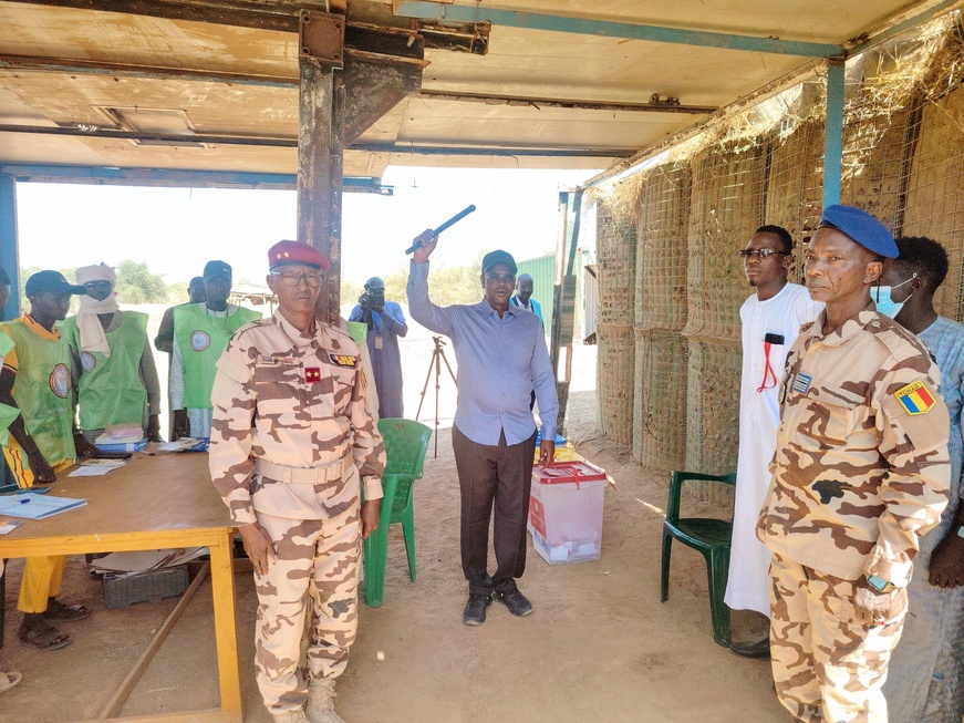 Tchad : Les Forces de Défense et de Sécurité ouvrent le vote pour les législatives, provinciales et communales