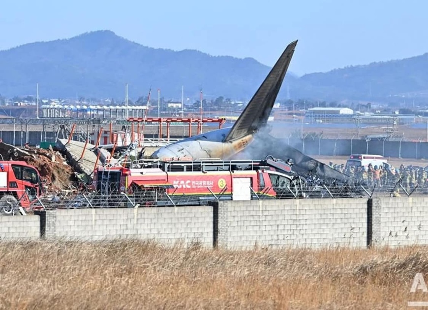 Crash du Boeing 737-800 de Jeju Air en Corée du Sud