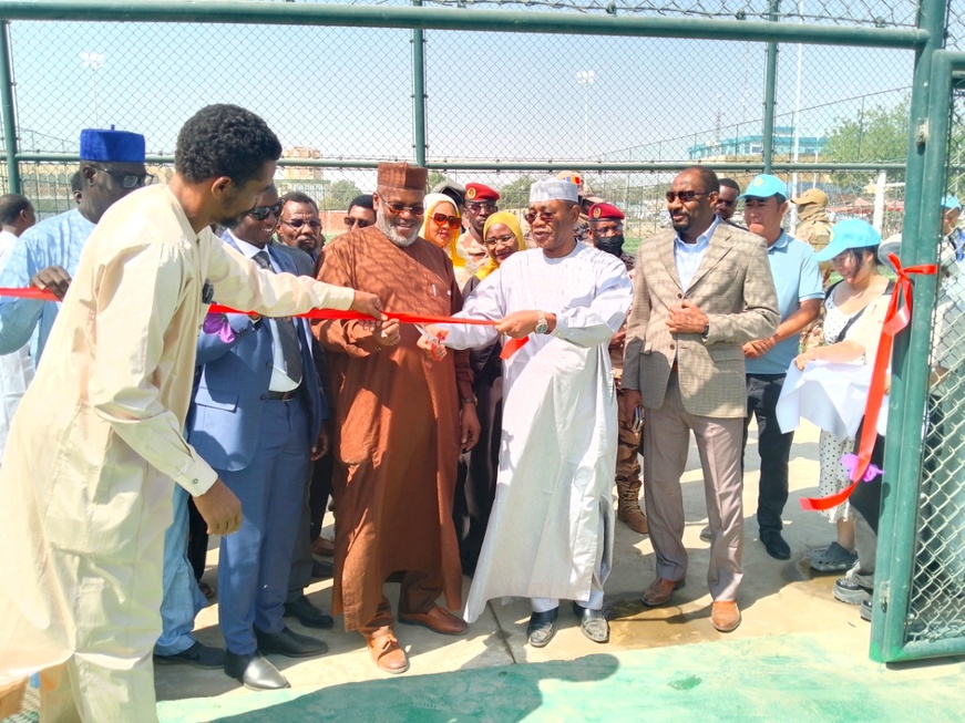 Tchad : le ministère de l'Aménagement du territoire réceptionne le Complexe sportif Fest Africa