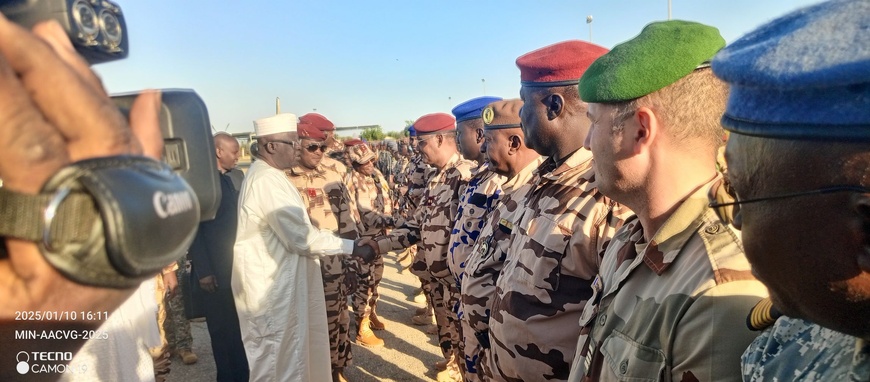 Tchad : Cérémonie de rétrocession de la base militaire Française d'Abeché