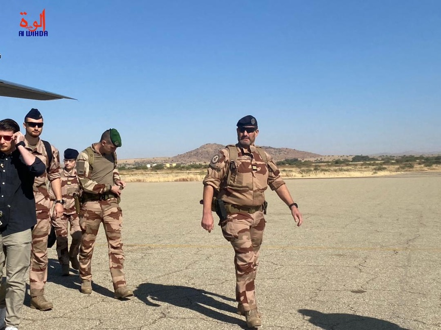 En images : Au Tchad, les forces françaises s'apprêtent à rétrocéder la base militaire d'Abéché