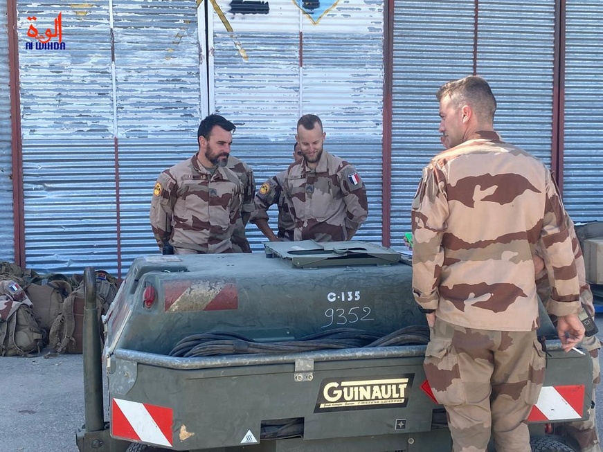 En images : Au Tchad, les forces françaises s'apprêtent à rétrocéder la base militaire d'Abéché