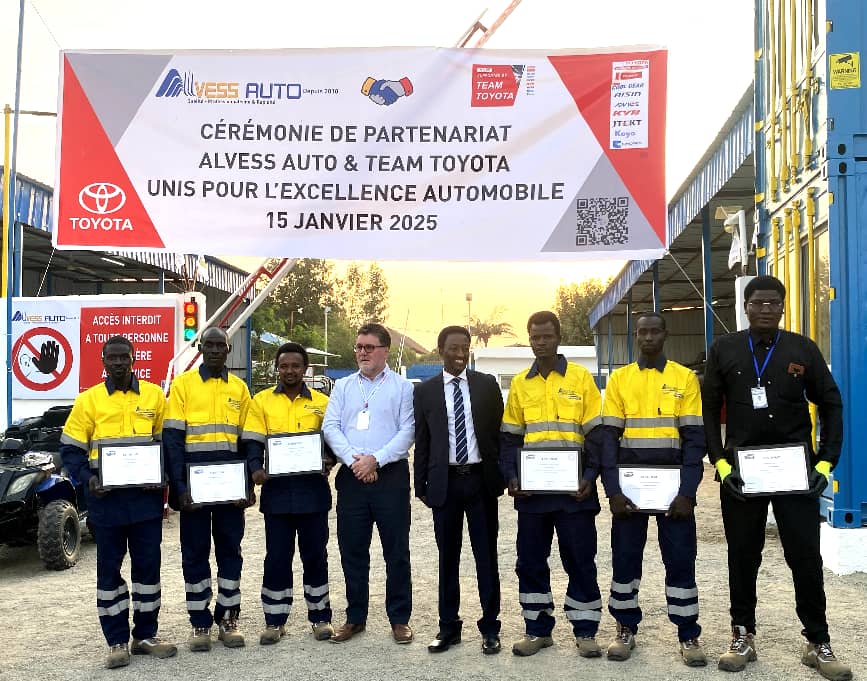 CFAO Mobility Tchad et Team Toyota à Alvess Auto signent un accord de partenariat stratégique