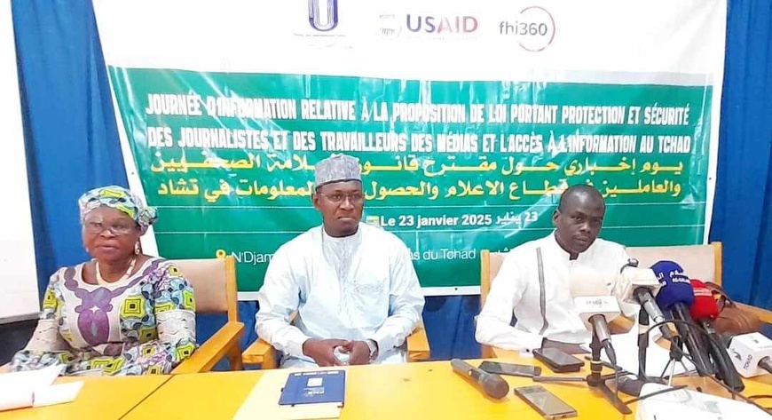 Tchad : : l'UJT informe sur une proposition de loi sur la sécurité des journalistes et l'accès à l'information