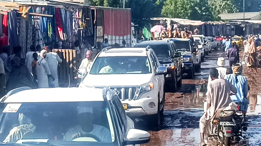 N'Djamena - ​Inspection du marché à mil : La déléguée du gouvernement appelle au respect de l’ordre urbain