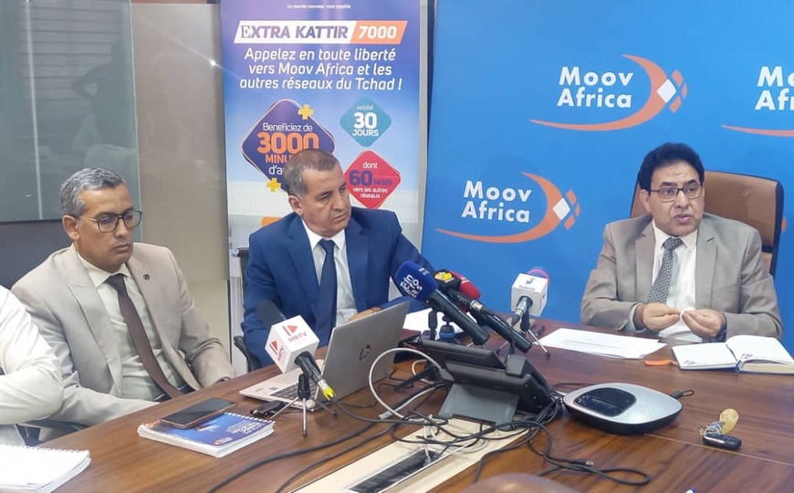 Moov Africa Tchad lance en exclusivité son nouveau forfait appels "EXTRA KATTIR 7000"