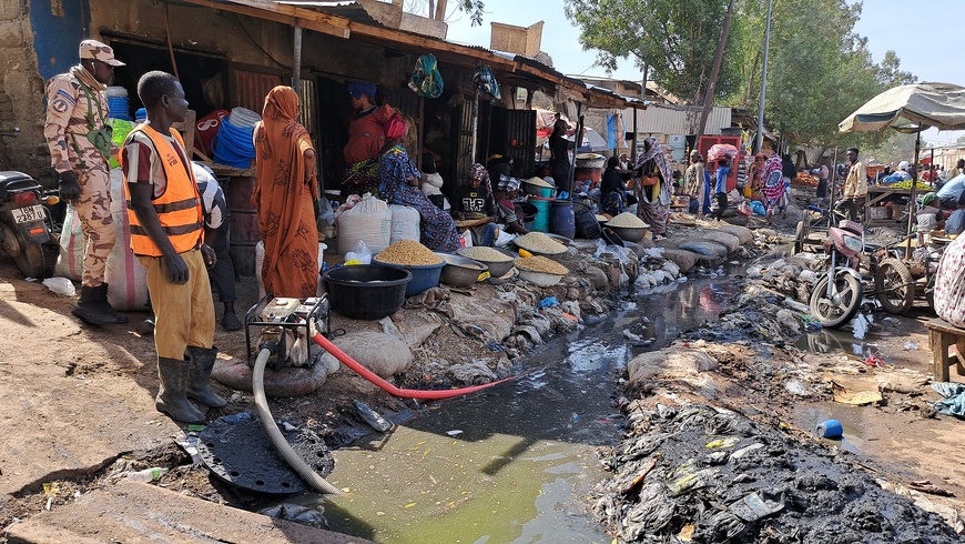 Tchad - Coupure d'eau sur l'avenue Félix Malloum : la mairie de N'Djamena réagit