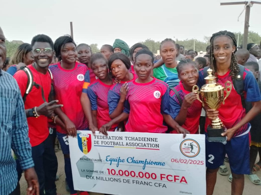 ​N'Djamena II remporte le tournoi de football féminin