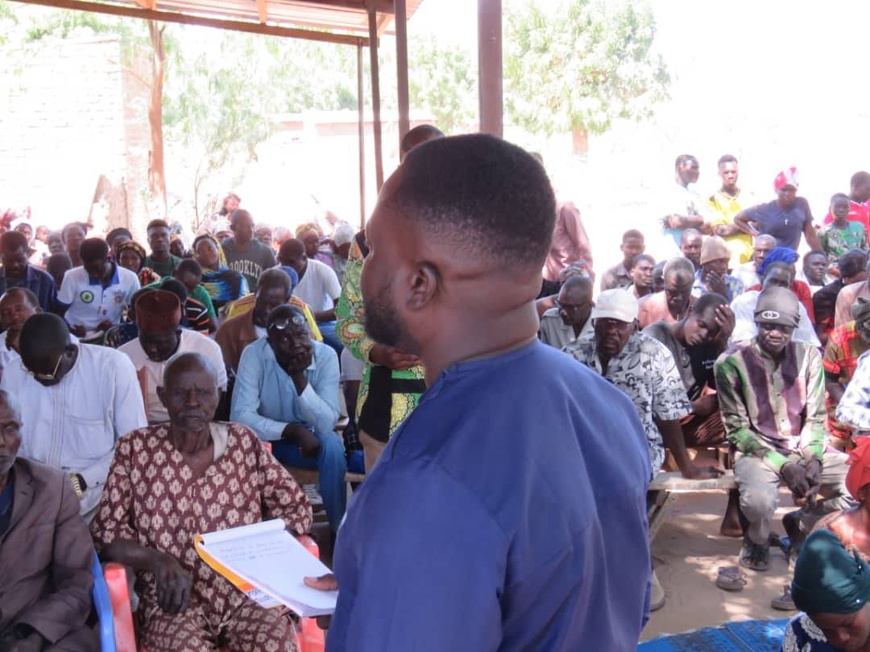 Le Tchad renforce sa résilience face aux inondations : Innocent Dingamro Tomasbé forme les populations vulnérables